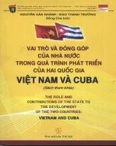 VAI TRÒ VÀ ĐÓNG GÓP CỦA NHÀ NƯỚC TRONG QUÁ TRÌNH PHÁT TRIỂN CỦA HAI QUỐC GIA VIỆT NAM VÀ CUBA